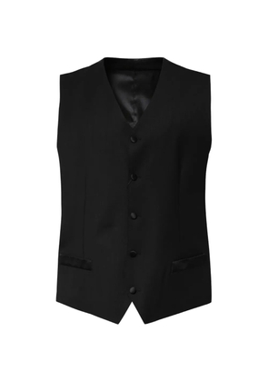 Dolce & Gabbana button-up wool waistcoat - Black