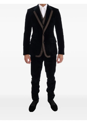 Dolce & Gabbana notch-lapel single-breasted suit (set of three) - Blue