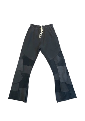 SECND SLF patchwork track pants - Grey