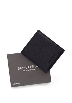 Marc O'Polo debossed-logo folding wallet - Black
