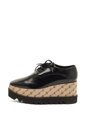 Stella McCartney Pre-Owned Elyse platform derby shoes - Black