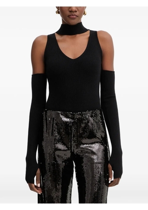 Haveone ribbed top - Black