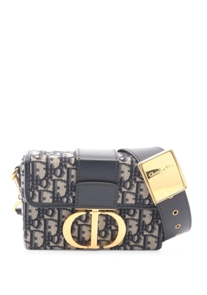 Christian Dior Pre-Owned 2010s 30 Montaigne Oblique shoulder bag - Blue