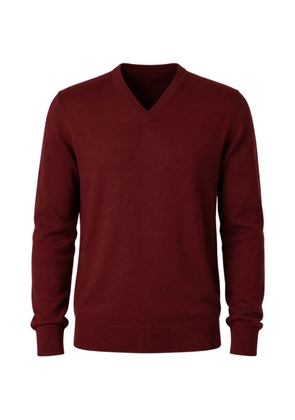 Dolce & Gabbana V-neck knitted sweater - Red