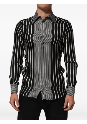 Dolce & Gabbana Martini striped shirt - Black