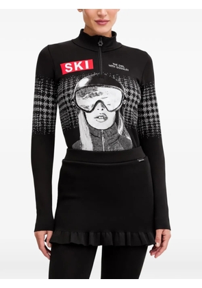 NEWLAND zipped ski top - Black