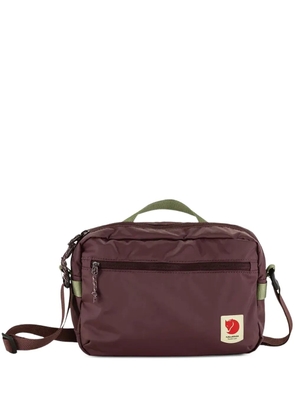 Fjällräven logo-patch zip-fastening belt bag - Purple