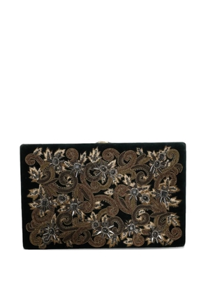 Dolce & Gabbana embroidered clutch bags - Green