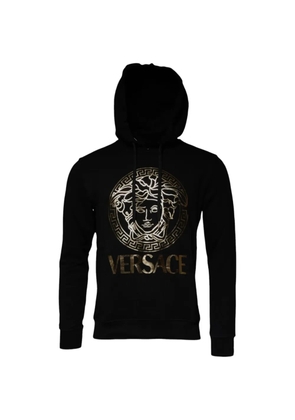 Versace Medusa-print hoodie - Black