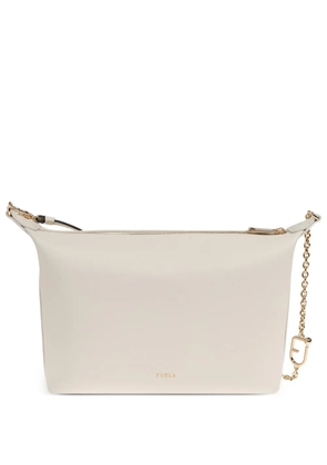 Furla Nuvola leather shoulder bag - Neutrals