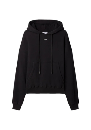 Off-White kangaroo-pocket hoodie - Black
