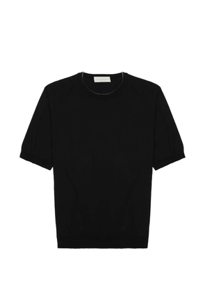 LUIGI GENTILE short-sleeve crew-neck T-shirt - Black