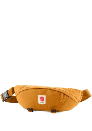 FJALL RAVEN medium logo-patch belt bag - Orange