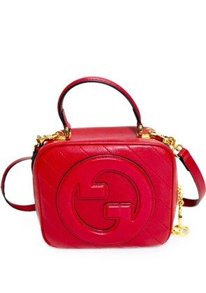 Gucci Pre-Owned small Blondie leather tote bag - Red