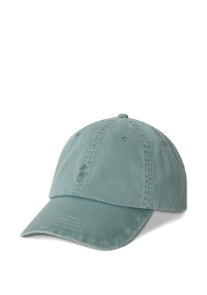 Polo Ralph Lauren Pony-embroidered garment-dyed cap - Green