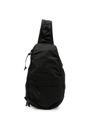 C.P. Company logo-embroidered backpack - Black