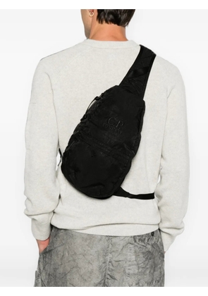 C.P. Company logo-embroidered backpack - Black