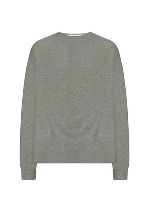 FEAR OF GOD ESSENTIALS Signature 90s waffle-knit sweater - Grey