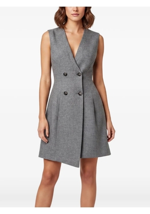 Ermanno Scervino Vintage double-breasted mini dress - Grey