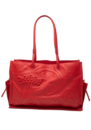 Loewe Pre-Owned 2006 Studded Leather Crown tote bag - Red