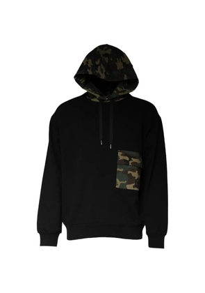 Dolce & Gabbana camouflage-print hoodie - Black