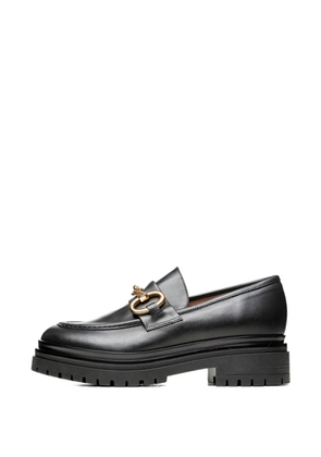 Poche Paris horsebit lug-sole loafers - Black
