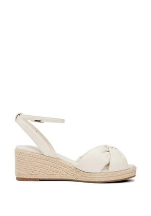 Tommy Hilfiger bow-detail wedge sandals - White