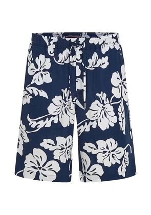 Tommy Hilfiger Harlem floral-print shorts - Blue