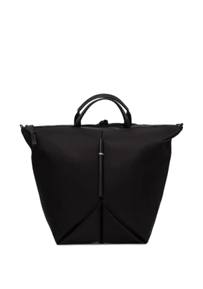 CÔTE & CIEL Tamu panelled top-handle backpack - Black