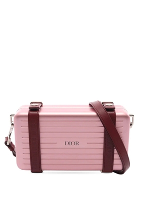Christian Dior Pre-Owned 2021-2026 Rimowa Aluminum Personal Clutch On Strap crossbody bag - Pink