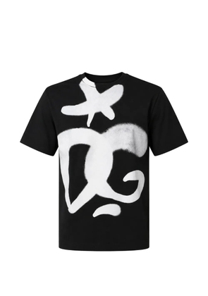 Dolce & Gabbana DG Logo graffiti-print T-shirt - Black