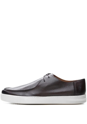 Poche Paris leather derby shoes - Brown
