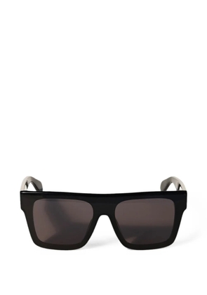 Off-White Eyewear logo-print square-frame sunglasses - Black