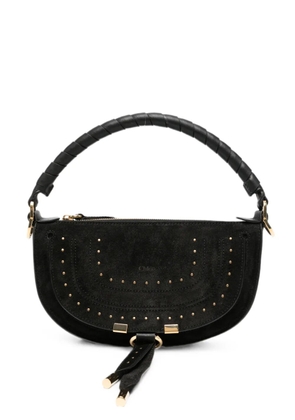 Chloé mini Marcia stud-embellished cross body bag - Black