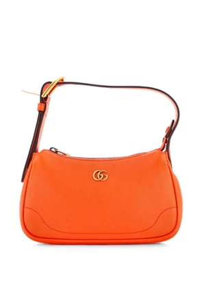 Gucci Pre-Owned Aphrodite Leather Mini shoulder bag - Orange