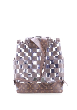 Louis Vuitton Pre-Owned Christopher Limited Edition Monogram Chess Canvas and PVC GM backpack - Brown