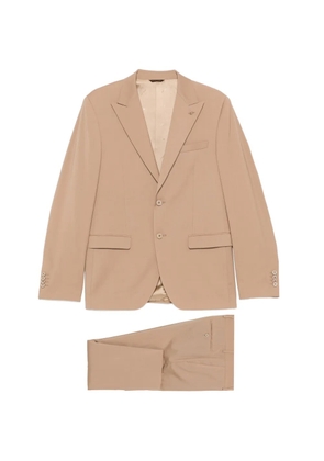 Manuel Ritz peak-lapels suit - Neutrals