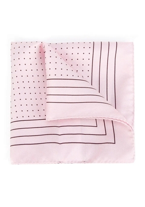 Dolce & Gabbana polka-dot silk pocket square - Pink