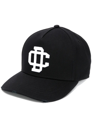DSQUARED2 logo-embroidered baseball cap - Black