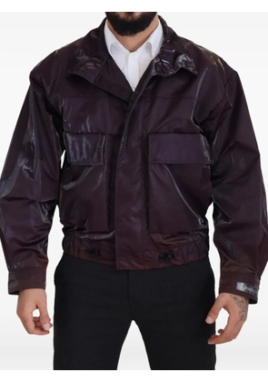 Dolce & Gabbana lightweight biker jacket - Purple