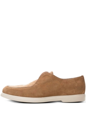 Poche Paris suede loafers - Neutrals
