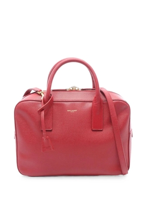 Saint Laurent Pre-Owned 2000s Museum leather handbag - Red