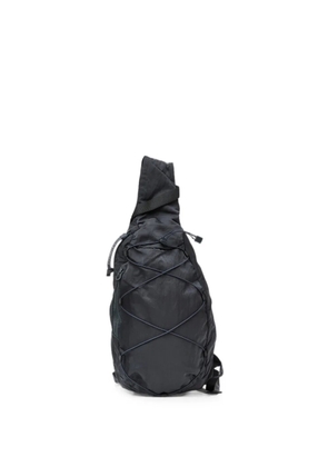 C.P. Company logo-lettering backpack - Grey