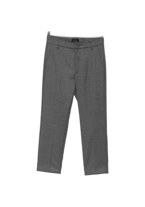 DONDUP straight-leg wool trousers - Grey
