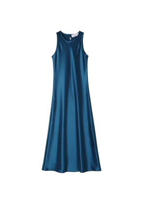 IVORY PARIS sleeveless maxi dress - Blue