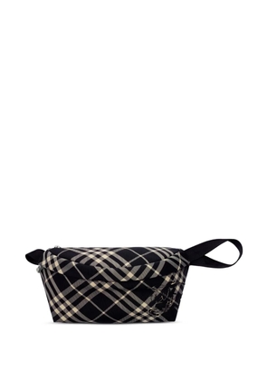 Burberry check belt bag - Black