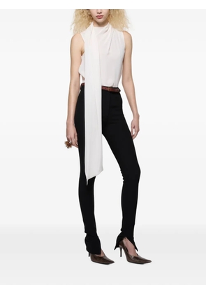 Acne Studios silk sleeveless blouse - Neutrals