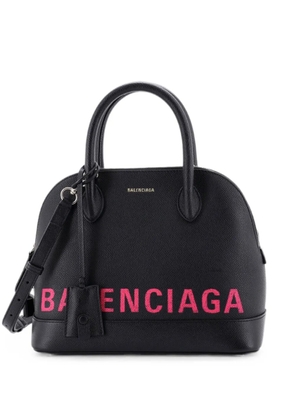 Balenciaga Pre-Owned Logo Ville Bag Leather Small satchel - Black