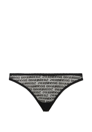 DSQUARED2 logo Brazilian briefs - Black