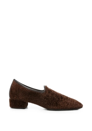 HERBERT LEVINE Soft Touch leather loafers - Brown
